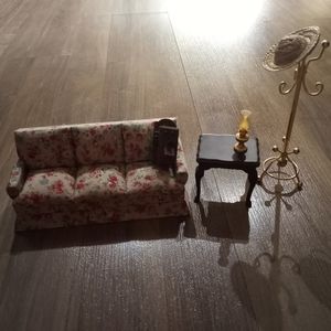 Doll house living room set